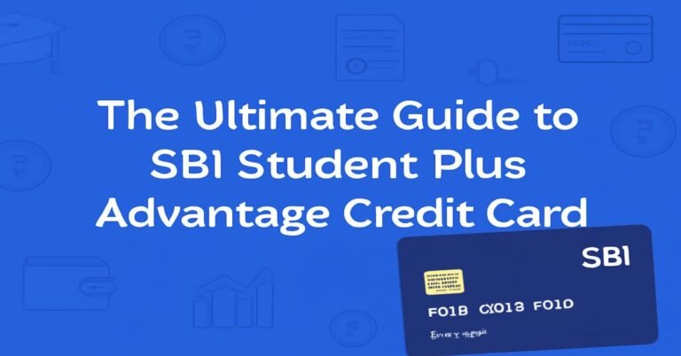 how to apply for the SBI Student Plus Advantage Credit Card